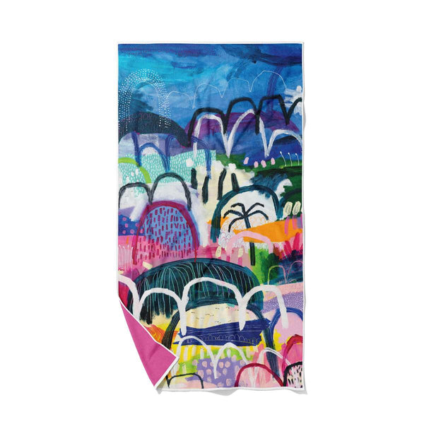 Fellwalks Quick Dry Small Microfibre Towel - Towel - Ruby Olive