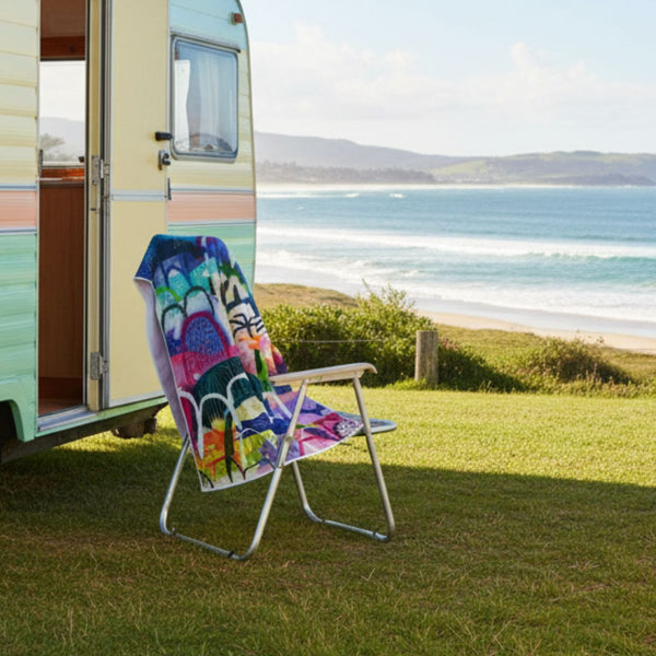 Fellwalks Quick Dry Small Microfibre Towel - Towel - Ruby Olive