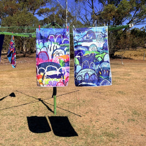 Fellwalks Quick Dry Small Microfibre Towel - Towel - Ruby Olive