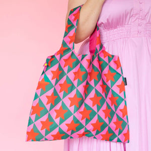 Festive Star Reusable Shopping Bag - Bag - Ruby Olive