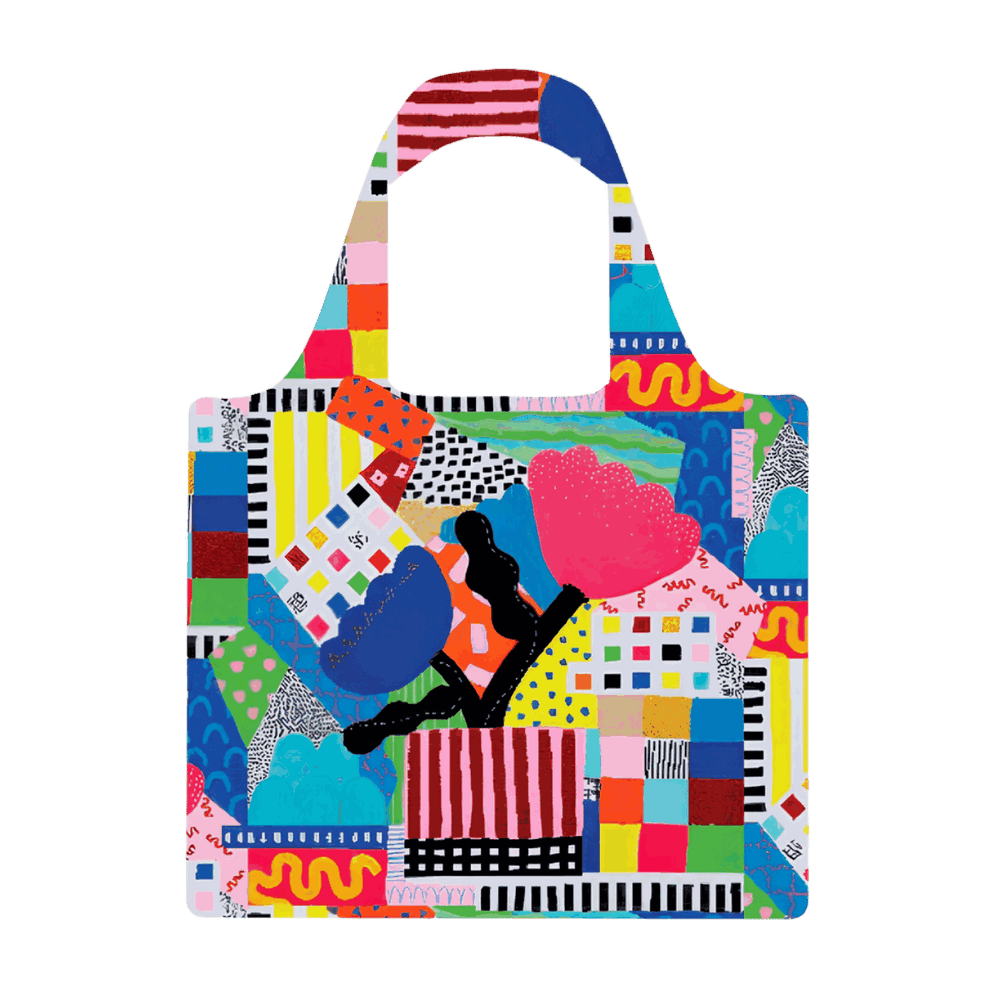 Floral Burst Reusable Shopping Bag