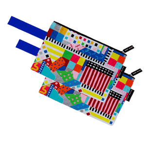 Floral Burst Small Pouch 2 Pack - Pouch - Ruby Olive