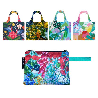 Floral Lover Shopper and Pouch Bundle