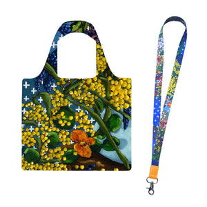 RO x Kate Quinn Four Seasons In One Day  Shopper Bag + Lanyard Bundle