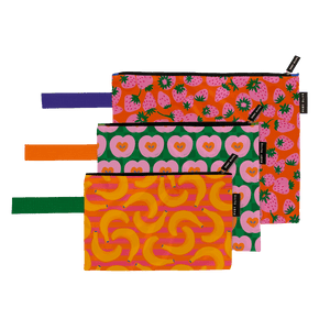 Fruit Salad, Yummy Yummy Pouch Trio - Pouch - Ruby Olive