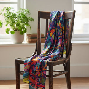 Garden Of Oz Modal Long Scarf - Scarf - Ruby Olive