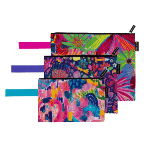 Garden Wonderland Pouch Trio - Pouch - Ruby Olive
