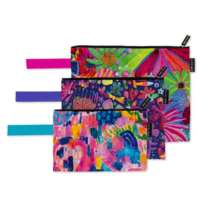 Garden Wonderland Pouch Trio - Pouch - Ruby Olive