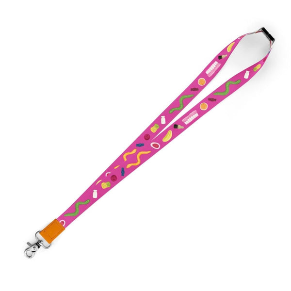 Lolly Jar Pink Lanyard - Lanyards - Ruby Olive