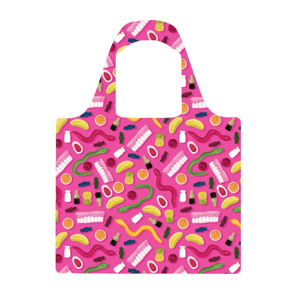 Lolly Jar Pink Reusable Shopping Bag - Bag - Ruby Olive