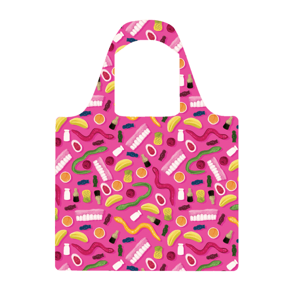 Lolly Jar Pink Reusable Shopping Bag - Bag - Ruby Olive