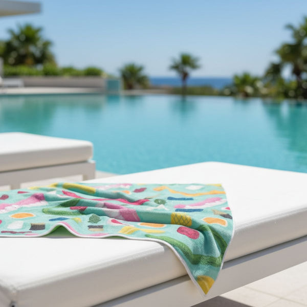 Lolly Jar Quick Dry Small Microfibre Towel - Towel - Ruby Olive