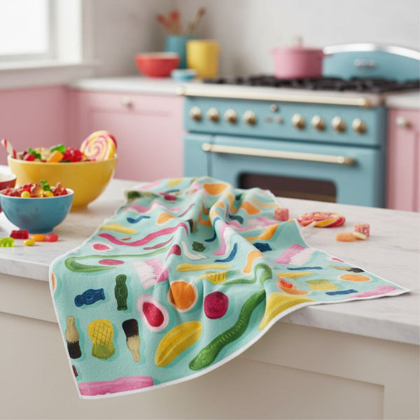 Lolly Jar Quick Dry Small Microfibre Towel - Towel - Ruby Olive