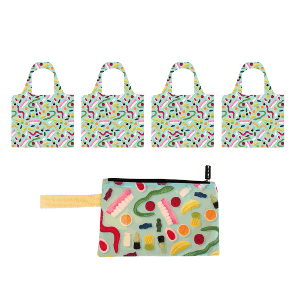 Lolly Jar Shopping Bag and Pouch Bundle - Bundle - Ruby Olive
