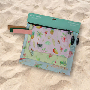 Loving Our Sunburnt Country Pouch Trio - Pouch - Ruby Olive