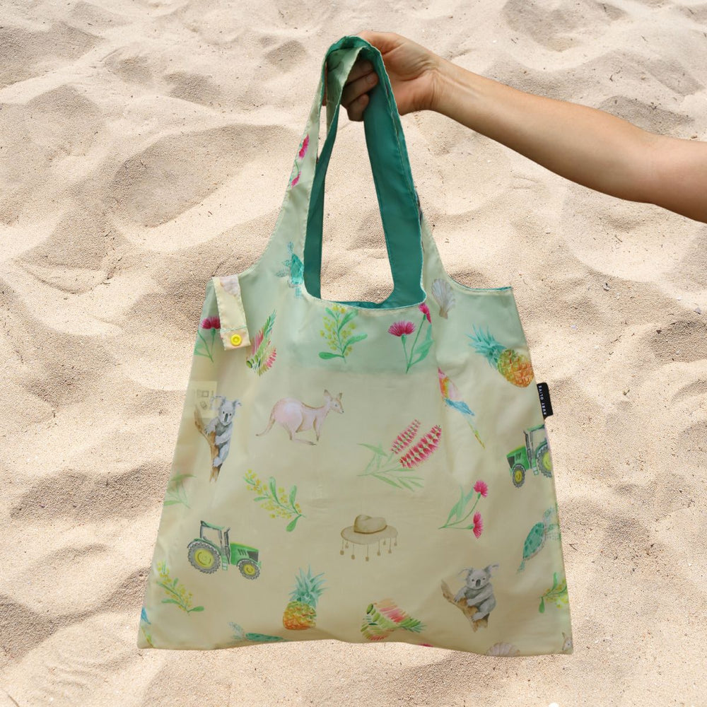 Loving Our Sunburnt Country Shopper and Pouch Bundle - Bundle - Ruby Olive