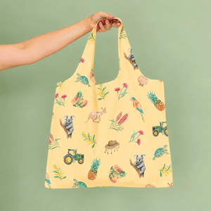 Loving Our Sunburnt Country Reusable Shopping Bag - Bag - Ruby Olive