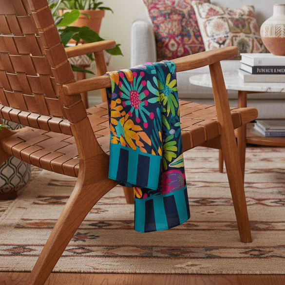 Mellow Meadow Long Scarf - Scarf - Ruby Olive