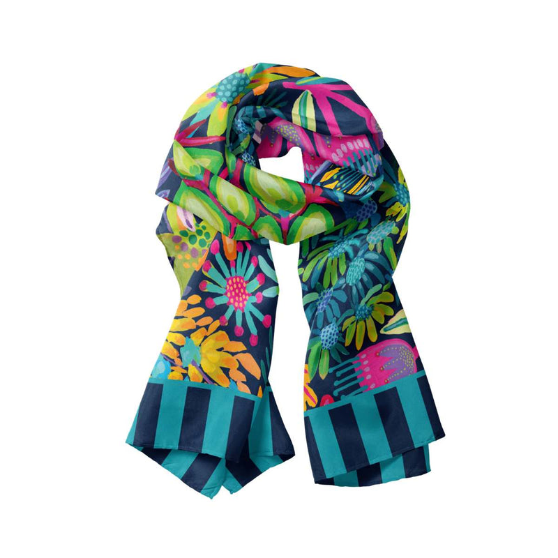 Mellow Meadow Long Scarf - Scarf - Ruby Olive