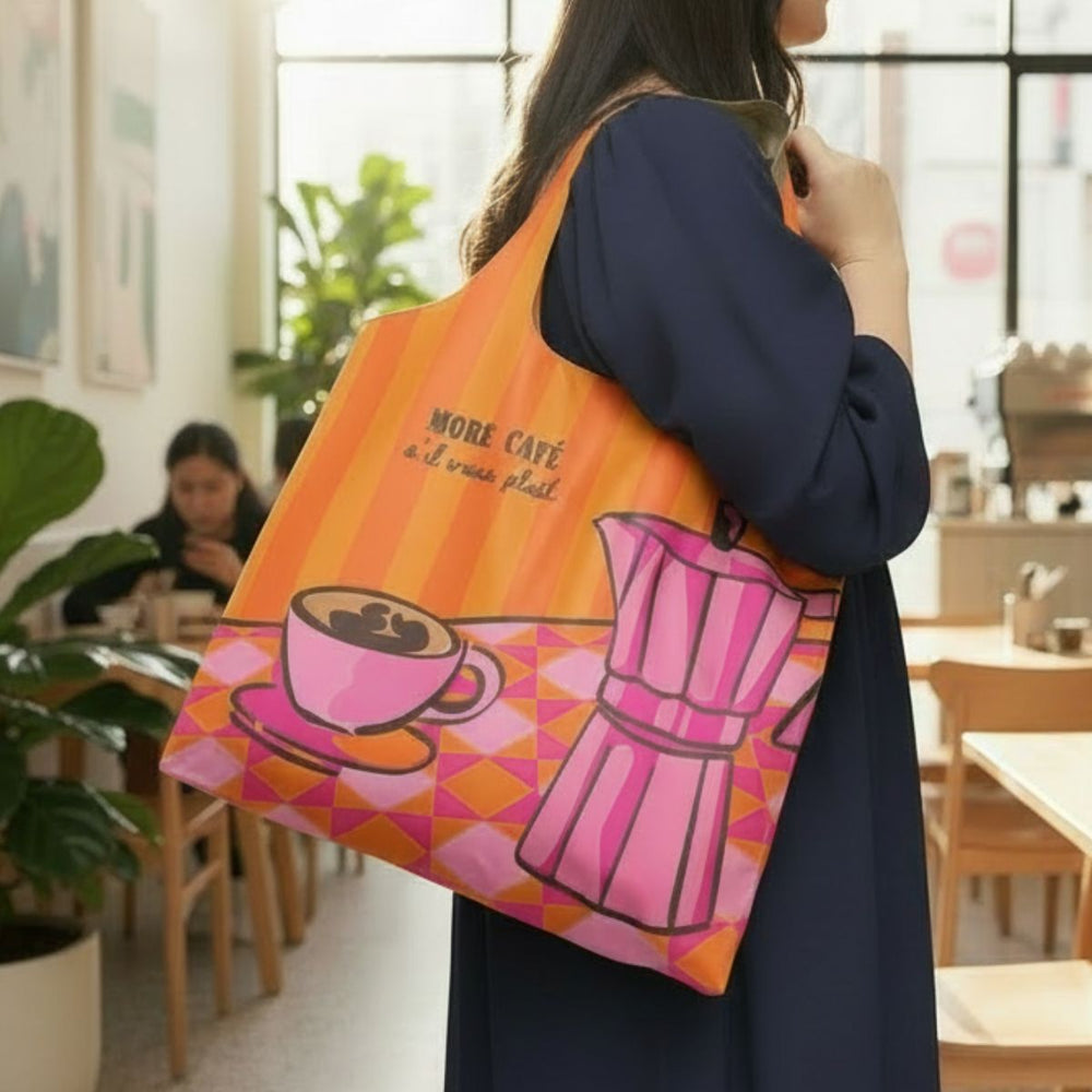 More Cafe Reusable Shopping Bag - Bag - Ruby Olive