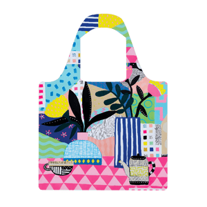 Neon Tea Party Reusable Shopping Bag - Bag - Ruby Olive
