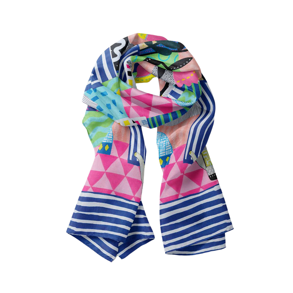 Neon Tea Party Scarf - Scarf - Ruby Olive