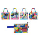 Neon Tea Party Shopper and Pouch Bundle
