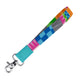Neon Tea Party Wristlet Keychain