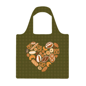 Oh Carb My Heart Reusable Shopping Bag - Bag - Ruby Olive