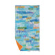 Out Of The Blue Quick Small Microfibre Dry Towel