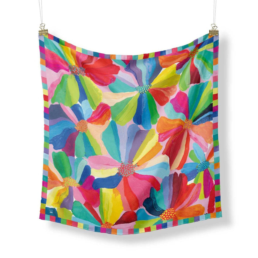 Petal Party Square Scarf - Lucky Last - Scarf - Ruby Olive