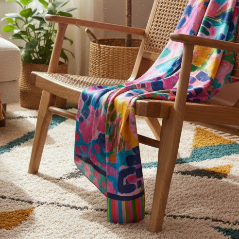 Rainbow Fields - Chic Living Space