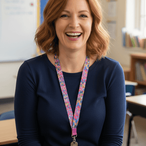 Rainbow Fields Lanyard - Lanyards - Ruby Olive