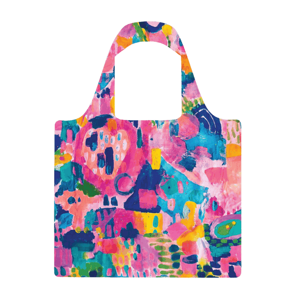 Rainbow Fields Reusable Shopping Bag - Bag - Ruby Olive