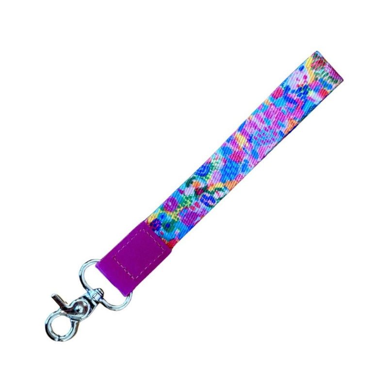 Rainbow Fields Wrist Lanyard - Lanyards - Ruby Olive