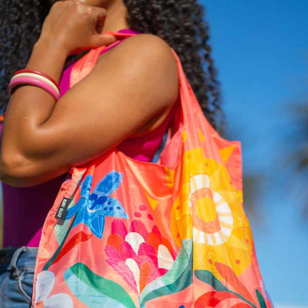 RO x Andrea Smith Animal Party Reusable Shopping Bag - Bag - Ruby Olive