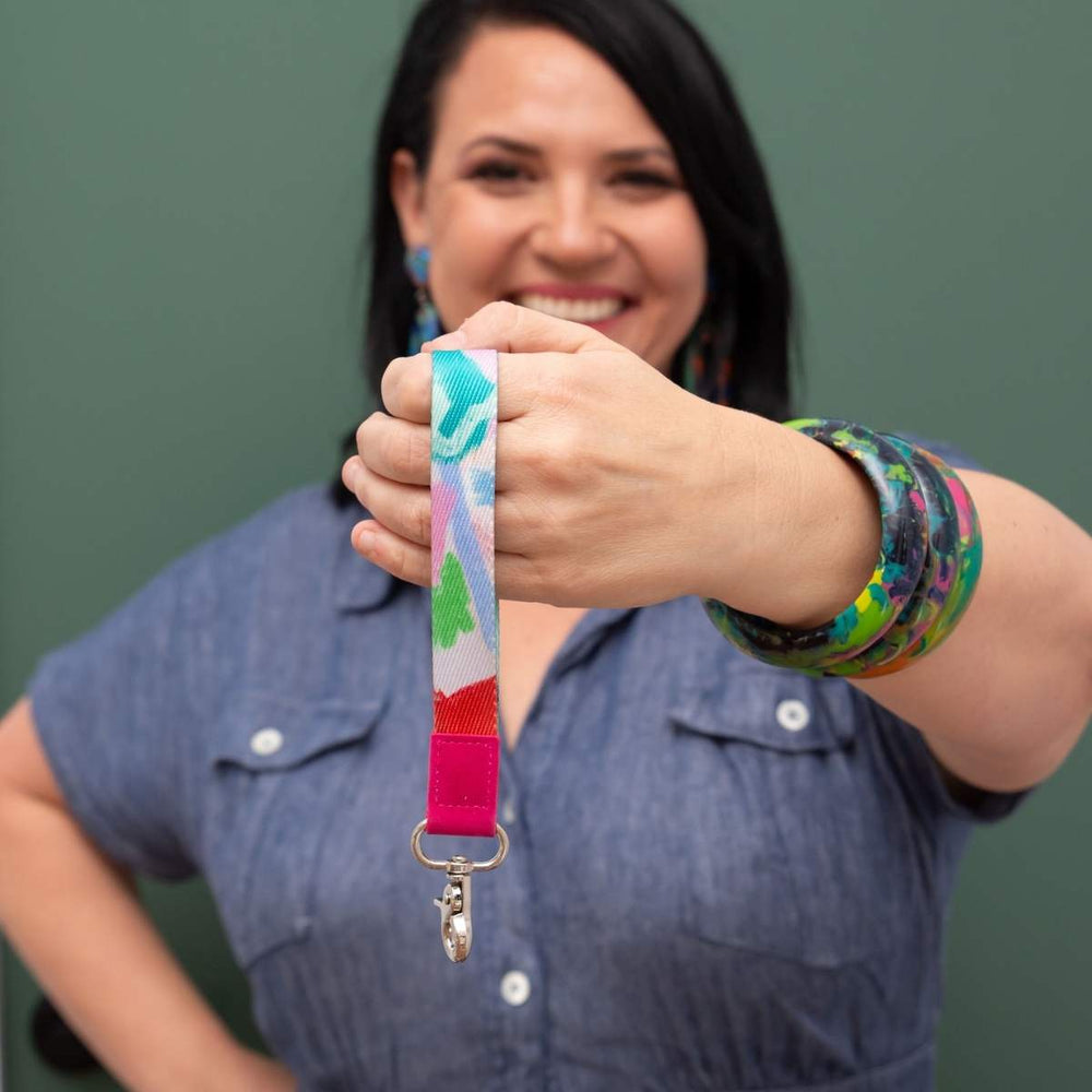 RO x Deb McNaughton Frazzled Wrist Lanyard - Lanyards - Ruby Olive