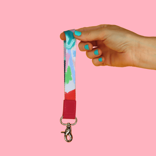 RO x Deb McNaughton Frazzled Wrist Lanyard - Lanyards - Ruby Olive