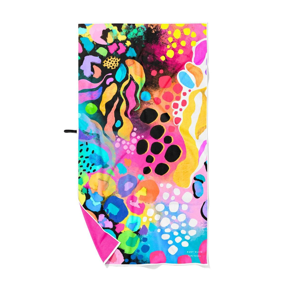 RO x Kasey Rainbow Phoenix Quick Dry Towel - Towel - Ruby Olive