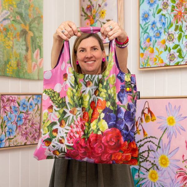 RO x Kate Quinn Here Comes The Sun Reusable Shopping Bag - Bag - Ruby Olive