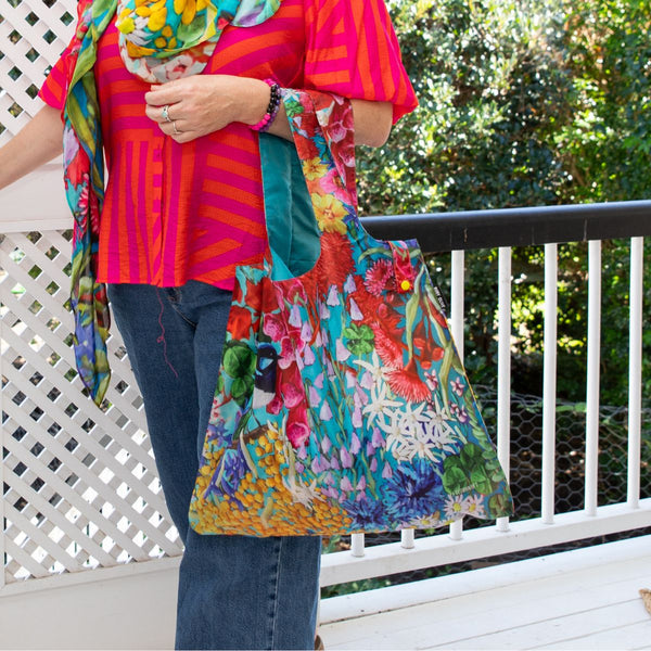 RO x Kate Quinn Little Wrens Reusable Shopping Bag - Bag - Ruby Olive