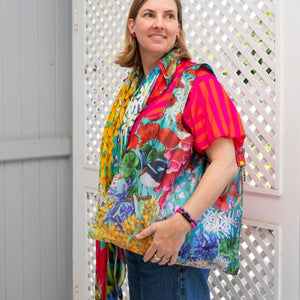 RO x Kate Quinn Little Wrens Reusable Shopping Bag - Bag - Ruby Olive