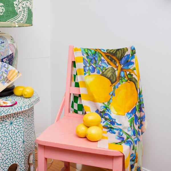 RO x Kate Quinn Lots of Lemons Long Scarf - Scarf - Ruby Olive
