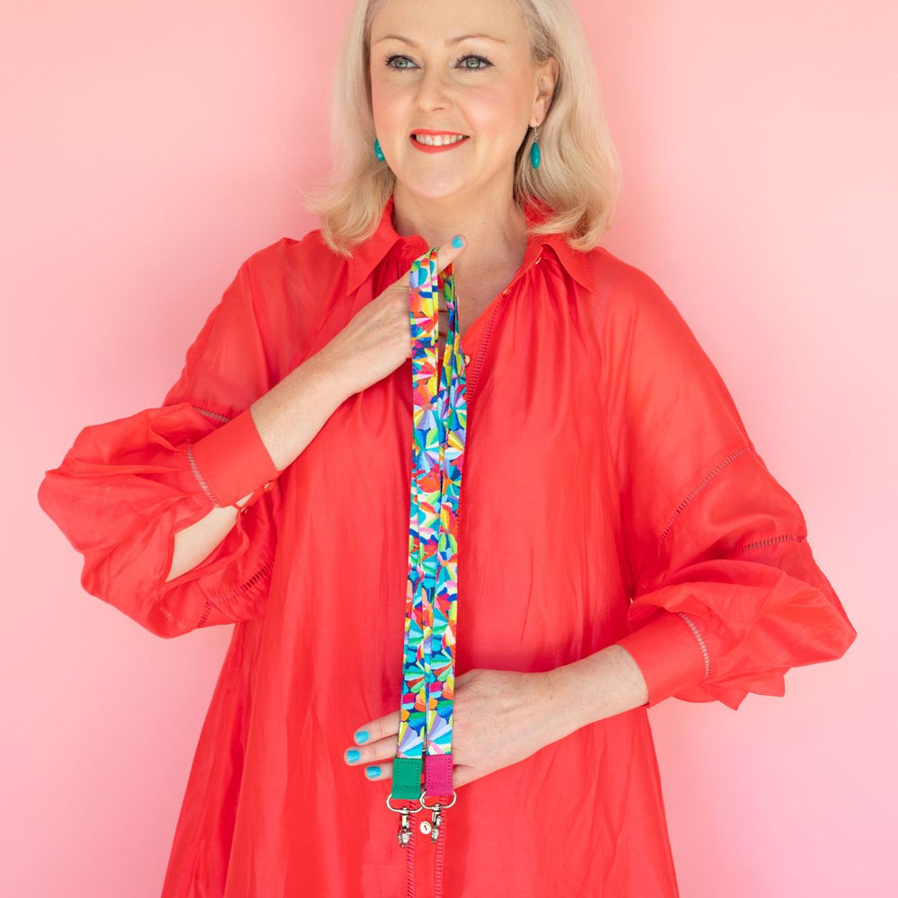 RO x Lordy Dordie Petal Party Lanyard - Lanyards - Ruby Olive