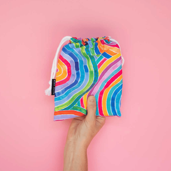 RO x Lordy Dordie Rainbow Microfibre Towel - Towel - Ruby Olive