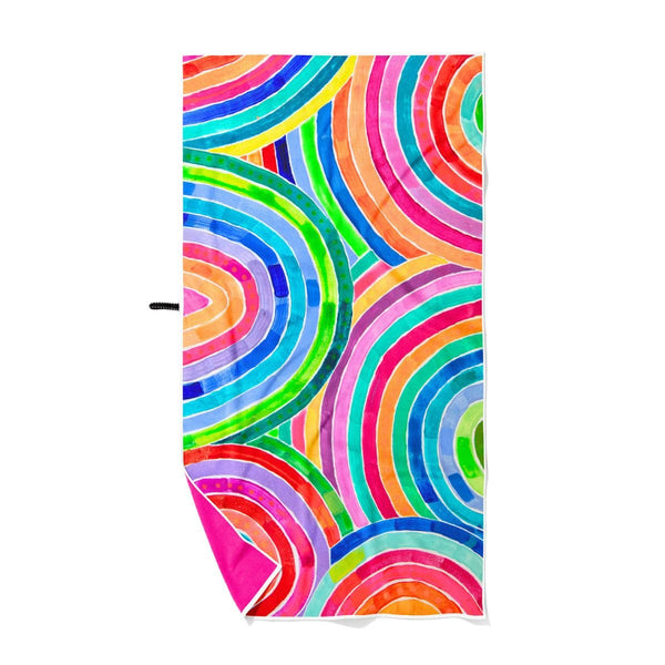 RO x Lordy Dordie Rainbow Microfibre Towel - Towel - Ruby Olive