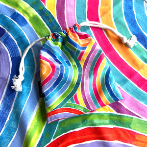 RO x Lordy Dordie Rainbow Microfibre Towel - Towel - Ruby Olive