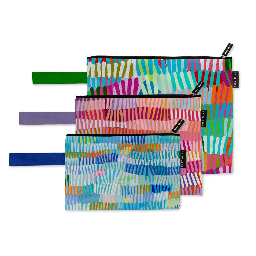 RO x Sheree Smith Pouch Trio - Pouch - Ruby Olive