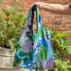 RO x Steph Chapman Swamp and Sass Reusable Shopping Bag - Bag - Ruby Olive