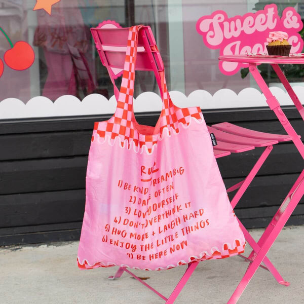 Rules To Live By Reusable Shopping Bag - Bag - Ruby Olive